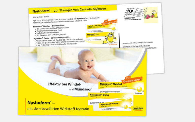 ism Referenzen nystaderm kartenmailing 01 2025